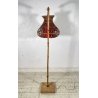 LAMPADA TERRA VINTAGE VIMINI DESIGN MIDCENTURY RATTAN BAMBU 1 LUME ANNI 60 LAMP