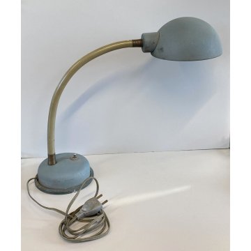 LAMPADA DA TAVOLO SCRIVANIA VINTAGE INDUSTRIAL DESIGN METAL TABLE LAMP ANNI '60