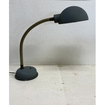 LAMPADA DA TAVOLO SCRIVANIA VINTAGE INDUSTRIAL DESIGN METAL TABLE LAMP ANNI '60