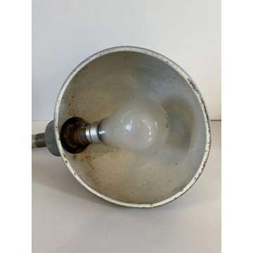 LAMPADA DA TAVOLO SCRIVANIA VINTAGE INDUSTRIAL DESIGN METAL TABLE LAMP ANNI '60