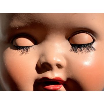 ANTICA BAMBOLA BAMBOLOTTO Marcellino Ottolini VINTAGE DOLL CELLULOIDE 42cm/h '50