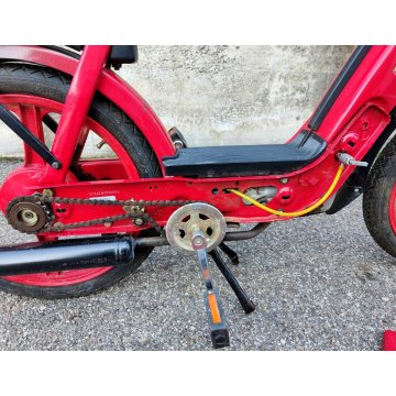 PIAGGIO Ciao PX Teen MOTORINO Rosso Nero ANNI 90 ciclomotore 50cc CERCHI in LEGA