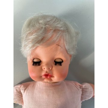 BAMBOLA VINTAGE DOLL Giovanni FURGA MEDAGLIETTA ORIGINALE ANNI '60