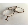 LOTTO 5 ANTICO OCCHIALE da NASO PINCE NEZ MONTATURA METALLO VITTORIANI '800/'900