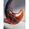 SCULTURA OCA SWAN VETRO SOMMERSO MURANO FLAVIO POLI ARCHIMEDE SEGUSO GOOSE GLASS