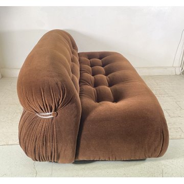 DIVANO DESIGN Afra & Tobia Scarpa "soriana" Cassina POLTRONA 1970 SOFA VINTAGE