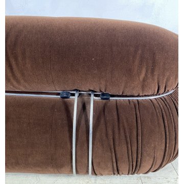 DIVANO DESIGN Afra & Tobia Scarpa "soriana" Cassina POLTRONA 1970 SOFA VINTAGE