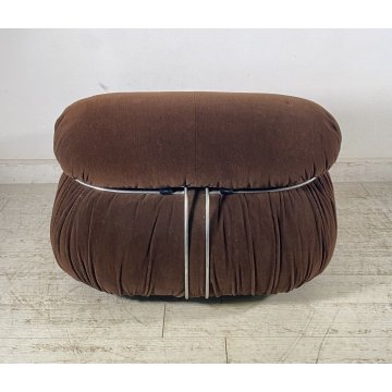 POLTRONA DESIGN Afra & Tobia Scarpa "soriana" Cassina ARMCHAIR 1970 SOFA VINTAGE