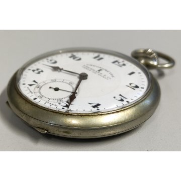 ANTICO OROLOGIO TASCA Eberhard Chronometre EPOCA anni 30 OLD POCKET WATCH montre