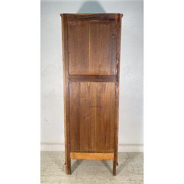 ANTICO MOBILE CREDENZA SECRETAIRE 5 CASSETTI 2 ANTE DISPENSA ETNICO PRIMI 1900