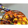 CORNUCOPIA Millefiori VETRO Murano DESIGN Imperio Rossi SOFFIATO Vaso MURRINA