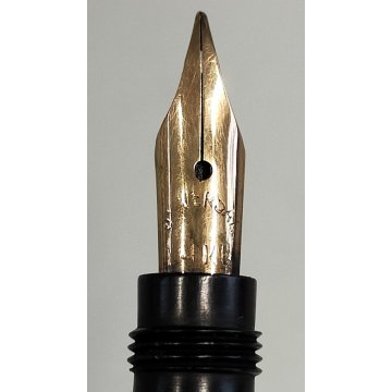 Waterman IDEAL Antica Penna Stilografica RETRATTILE Safety ORO 18kr FOUNTAIN PEN