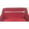 DIVANO DESIGN GIGI RADICE 1955 BORDEAUX VINTAGE ARMCHAIR SEDIA ITALY ANNI 50 