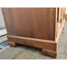 GRANDE ANTICA CREDENZA legno noce EPOCA 1800 madia 4 ANTE 2 CASSETTI SIDEBOARD