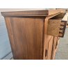 GRANDE ANTICA CREDENZA legno noce EPOCA 1800 madia 4 ANTE 2 CASSETTI SIDEBOARD