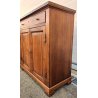 GRANDE ANTICA CREDENZA legno noce EPOCA 1800 madia 4 ANTE 2 CASSETTI SIDEBOARD