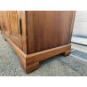 GRANDE ANTICA CREDENZA legno noce EPOCA 1800 madia 4 ANTE 2 CASSETTI SIDEBOARD