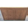 GRANDE ANTICA CREDENZA legno noce EPOCA 1800 madia 4 ANTE 2 CASSETTI SIDEBOARD