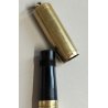 Antica Penna Stilografica RETRATTILE Safety ORO 18kr OLD FOUNTAIN PEN Plume NIB
