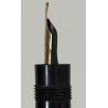 Antica Penna Stilografica RETRATTILE Safety ORO 18kr OLD FOUNTAIN PEN Plume NIB