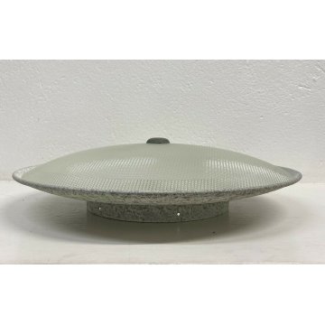 LAMPADARIO PLAFONIERA FONTANA ARTE DESIGN PIETRO CHIESA 45 CM CROMATO ANNI 40