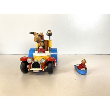 GIOCATTOLO MACCHININA BRACCIO di FERRO Popeye PADDLE-WAGON CORGI Comics '67 OLD