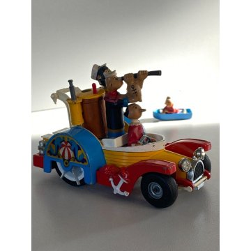 GIOCATTOLO MACCHININA BRACCIO di FERRO Popeye PADDLE-WAGON CORGI Comics '67 OLD