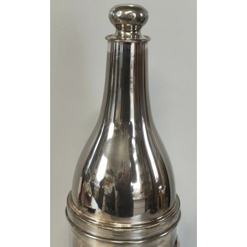 COPRIBOTTIGLIA ARGENTATO Gucci ANNI 90 VINTAGE SILVER BOTTLE COVER bottiglia 750