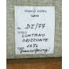 QUADRO DIPINTO OLIO TELA Franco Giorgi LONTANO ORIZZONTE PAESAGGIO LUCCA 1976