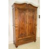ANTICO GRANDE ARMADIO DOPPIO CORPO PIEMONTESE GUARDAROBA 800 LEGNO PIOPPO 2 ANTE