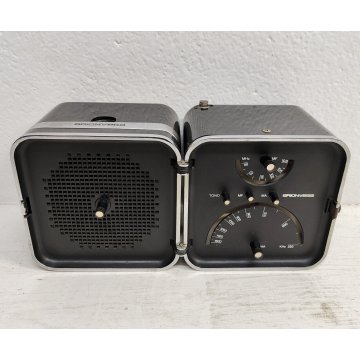 RADIO Brionvega CUBO TS 502 NERO anni 60 VINTAGE Design M. Zanuso R. Sapper