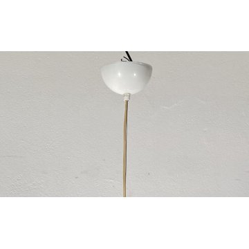 LAMPADARIO SOSPENSIONE Achille Castiglioni Black And White FLOS VETRO LAMP 1965