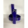 SET 3+1  VASI CERAMICA SMALTO BLU DESIGN Angelo Mangiarotti F.LLI Brambilla '60