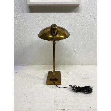 LAMPADA DA TAVOLO SCRIVANIA OTTONE ORIENTABLE TABLE LAMP MIDCENTURY DESIGN '50s