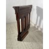 ANTICA BALAUSTRA APRIBILE CHIESA 1800 LEGNO LARICE CANCELLO RINGHIERA ALTARE