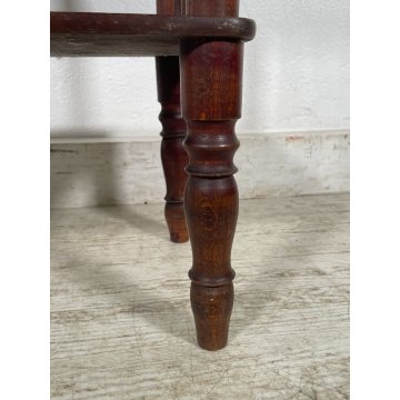 ANTICA ETAGERE LEGNO FAGGIO 4 MENSOLE EPOCA 1800 STILE LUIGI FILIPPO ESPOSIZIONE