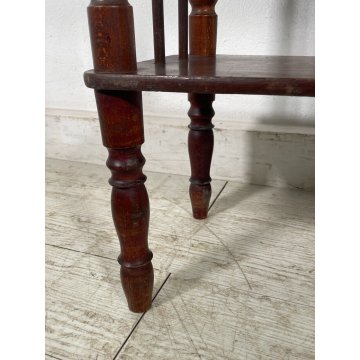 ANTICA ETAGERE LEGNO FAGGIO 4 MENSOLE EPOCA 1800 STILE LUIGI FILIPPO ESPOSIZIONE