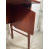 SCRIVANIA ANNI 60 VINTAGE DANESE LEGNO PALISSANDRO DESIGN 3 CASSETTI LIBRERIA