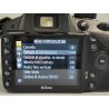 Nikon D3200 Fotocamera Digitale NERO Obiettivo AF-S Nikkor 18-135 ZOOM tracolla