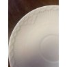 LOTTO 8 TAZZA DA TE + PIATTINO  DESIGN White Fluted Half Lace Royal Copenhagen