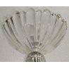 LAMPADA TAVOLO Barovier & Toso VETRO BOLLE anni 50 Murano ITALIA Abat jour GLASS