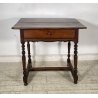 ANTICO TAVOLINO SCRITTOIO ROCCHETTO LEGNO NOCE 1800 FRATINO TABLE SCRIVANIA OLD