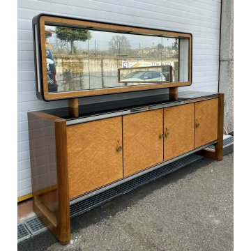 GRANDE CREDENZA DESIGN OSVALDO BORSANI ANNI 50 SIDEBOARD VINTAGE PALISSANDRO 