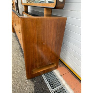 GRANDE CREDENZA DESIGN OSVALDO BORSANI ANNI 50 SIDEBOARD VINTAGE PALISSANDRO 