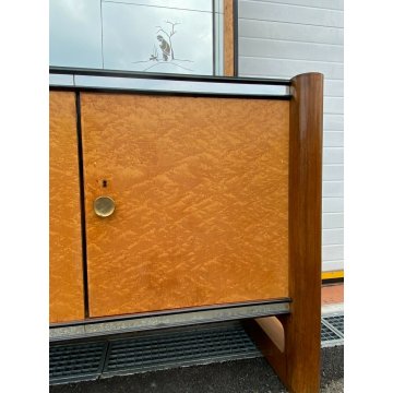 GRANDE CREDENZA DESIGN OSVALDO BORSANI ANNI 50 SIDEBOARD VINTAGE PALISSANDRO 