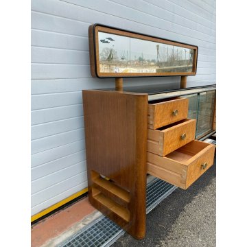 CREDENZA DESIGN OSVALDO BORSANI MOBILE BAR ANNI 50 SIDEBOARD VINTAGE PALISSANDRO