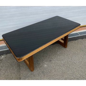 TAVOLO DA PRANZO DESIGN OSVALDO BORSANI MOBILE DECO ANNI 50 VINTAGE PALISSANDRO