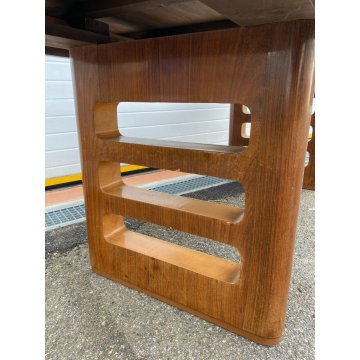 TAVOLO DA PRANZO DESIGN OSVALDO BORSANI MOBILE DECO ANNI 50 VINTAGE PALISSANDRO