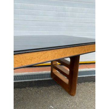 TAVOLO DA PRANZO DESIGN OSVALDO BORSANI MOBILE DECO ANNI 50 VINTAGE PALISSANDRO