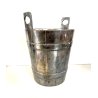 SECCHIELLO GHIACCIO GLACETTE Calderoni F.lli ALPACCA ARGENTATO ICE BUCKET '40s